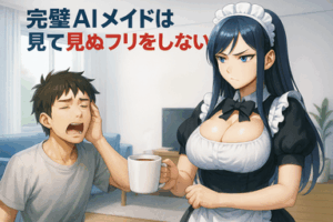 完璧AIメイドは見て見ぬフリをしない