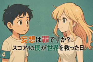 妄想は罪ですか？ ── スコア4の僕が世界を救った日